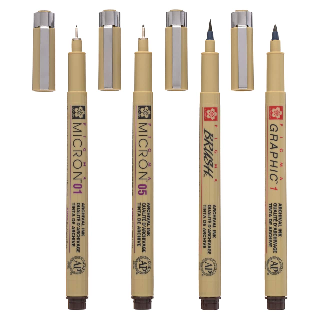 Pigma® Micron® Drawing Set, Sepia